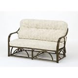 今枝商店 【北海道・沖縄・島、配達不可】【代引不可】 籐家具 ラタン家具 2人掛けソファ ラブチェア 単品 Y172B Y-172B