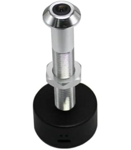Amazon.co.jp: 12mm ドアスコープ穴対応 180° 魚眼広角ドアカメラ Wi