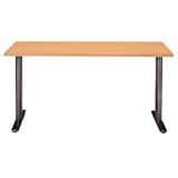 Garage パソコンデスク fantoni GT-168H 幅160cm 奥行き80cm 木目