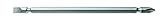 Century Drill and Tool 68681 Premium S2 Steel Phillips and Slotted Double Ended Screwdriving Bit, #1
