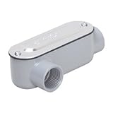 Taymac ® rlr050タイプLR Threaded楕円形電線管ボディ、楕円形、1 / 2 "