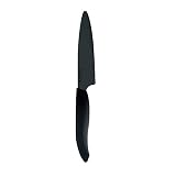 京セラ(Kyocera) 包丁 セラミックナイフ 110mm ブラック 軽量 丈夫 FKR110BK-BKN