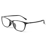 [MIDI ミディ] 度付きメガネ 近視 度付きメガネ近眼 近視メガネ おしゃれ メンズ 近視 軽量 超軽量 度付き 度付きメガネ 度入り 眼鏡 左右 ウェリントン ブランド pwr 乱視 度付き眼鏡 (ブラック/PD 64mm/レンズ度数 -5.25) (m316s,c1,PD64,525)