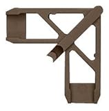 CRL Andersen 1 " x 7 / 16 "ブロンズプラスチック画面フレームコーナー – 20パック