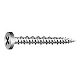ヤマヒロ: 樋受けハイロービス SUS410 ステンレスフラットトラスハイローカット付　500本入　3.8×32mm　スーパーパシペート SFTHC32SP