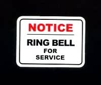 Amazon Equipmentステッカー 御用の方はベルを鳴らして下さい シール ステッカー おもちゃ