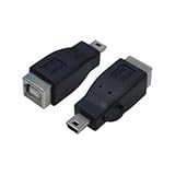 （まとめ）変換名人 変換プラグ USB B（メス）→miniUSB（オス） USBBB-M5A【×10セット】