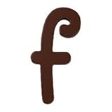 KidKraftプレッピーソリッド文字壁装飾 91606