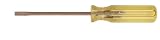 Ampco Safety Tools S-53 Cabinet Tip Screwdriver, Non-Sparking, Non-Magnetic, Corrosion Resistant, 3/