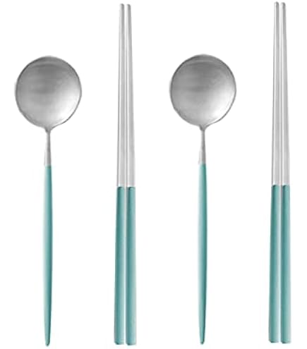 Amazon | Ugiu 韓国 鍮器 真鍮製 スジョ/スプーン 箸 セット 竹 節