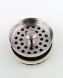 Jaclo 2818-pew Disposal Strainer With Stopper、ピューター、ピューター