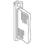 シャープ[SHARP]　シャープ洗濯機用糸くずフィルター（210 337 0474） 【2103370474】