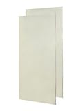 Swanstone ss-3672 – 2-010ホワイトSwanstone Classics 2つ36 " x 72 "シャワー壁パネル