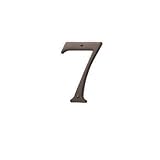 Baldwin 90677.112.CD Solid Brass House Number 7 Venetian Bronze [並行輸入品]