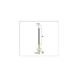 ナカニシ:ナカニシ インサイドブラシ 2本入 51577 型式:51577（1セット:2本入）