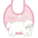 EiEiO Bunny Bib Mud Pie by Mud Pie