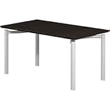 Garage パソコンデスク テーブル fantoni ME 53-1M14 幅140cm 奥行き80cm 濃木目