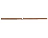 シロクマ タモ集成材丸棒1500mm ミディアムオーク BR-35W