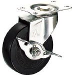 ハンマー　オールステンレス　Ｅ型自在　ＳＰ付　ゴム車５０ｍｍ