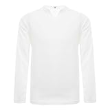 tシャツ おもしろ 無地 長袖 メンズ ボタン 耐久性 カジュアル 肌触り透湿素材 カジュアル アウトドア 大きいサイズ 定番 時尚な オシ