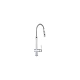 Franke FF2100 Semi-professional Pull-Out Spray Single-handle Kitchen Faucet, Chrome [並行輸入品]