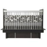 Oilo Modern Berries Standard Crib Set, Brown by Oilo