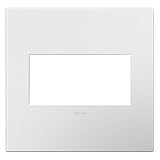 Legrand Adorne awp2gwh4 2ギャング壁プレート4パック光沢ホワイト