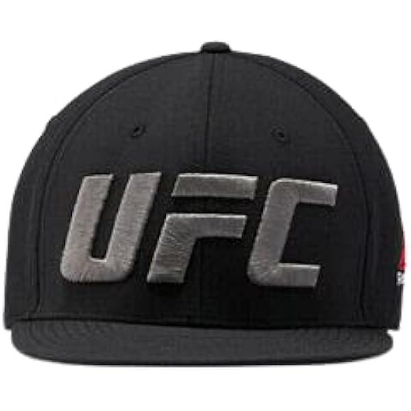 Amazon | Reebok UFC Fith Flat Peak Cap, Black | キャップ 通販