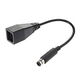 HSEUOPV アダプターと互換性がありXbox 360 互換性がありXbox 360 e 互換性がありPower Adapter Converter Cable -25cm
