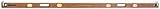 Starrett MPH-78 Master Pro Hardwood Level with Aluminum I-Beam, 6 Glass Vials, 78 Length by Starrett
