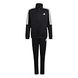 [アディダス] ジャージ上下セット キッズ Top:ブラック/ホワイト Bottom:ブラック/ホワイト(GS8907) 110