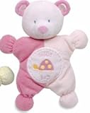 Kids Preferred Comfort Cuddly Rattle Toy, Pink by Kids Preferred
