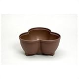 山田化学 連結鉢 タワーポット 583 チョコブラウン 23.8×23.8×13.0cm