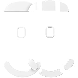 Pulsar Gaming Gears Xlite Wireless / V2 & V2 Mini Wireless 用 マウスソール マウスフィート PTFE 100% スケート 国内正規品 (Xlite Wireless, Original Thin + Control Set, White)