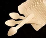 白樺スプーン（小） / 100本 富澤商店