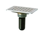 アウス:スーパートラップ付角目皿(VP・VU兼用) 型式:D-STDK-PU-150×200×75