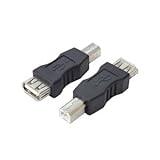 （まとめ）変換名人 変換プラグ USB A（メス）→USB B（オス） USBAB-BA【×20セット】