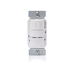 WattStopper PW-301-W Motion Sensor, Passive Infrared Wall Switch Multi-Way Control Occupancy Sensor 