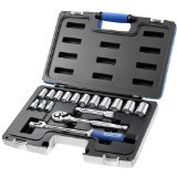 Expert E034839 Socket Set with 1/2-Inch Drive, 17-Piece by Expert
