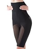 骨盤インスパイリングショーツ・コア 5分丈 お買得2枚セット (M（70）, ブラック)