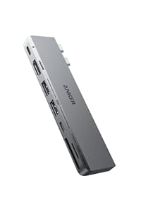 Anker 547 USB-C ハブ 7-in-2 for MacBook Thunderbolt 4 100W PD対応 4K HDMI microSD SDカードスロット 5Gbps 高速データ転送