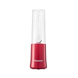 [ ビタントニオ 公式 ] ミニボトルブレンダー (VBL-7-R-A) 【 3STEPでかんたんスピーディーに毎日 スムージー 習慣♪ 】 スムージーミキサー ジューサー 小型 小型ミキサー ジューサー （ レッド ）