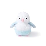 Adorlynetty ブルーオウム ぬいぐるみ 鳥 ぬいぐるみ 人形 ぬいぐるみ ホルダー バッグ ペンダント パーティー 記念品 ギフト 子供用 おもちゃ
