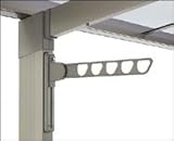 トステム■カーポート用 収納式物干し■シグマポートシリーズ オプション/標準タイプ 2本入/LIXIL