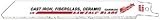 Milwaukee 48-00-1430 9-Inch Tungsten Carbide Sawzall Blades, 3-Pack [並行輸入品]