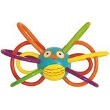 Manhattan Toy Zoo Winkel Owl Rattle and Sensory Teether