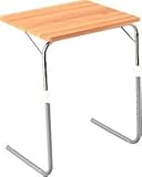 折りたたみテーブル 角度調節付き サイドテーブル 折りたたみ式 ナチュラル