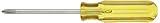 Xcelite SX102BK Chrome Vanadium Steel Phillips Round Blade Stubby Screwdriver, PH 2 Head, 1-5/16" Bl