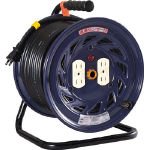 日動工業 電工ドラム 標準型100Vドラム 2芯 50m NF-504D
