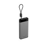 EcoFlow RAPID 20000mAh 45W モバイルバッテリー USB-Cケーブル ストラップ式 PB525 ブラック